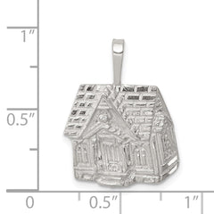 Sterling Silver House Charm QC997