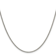 Sterling Silver 1.75mm Curb ChainQCB050