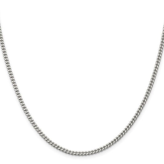 Sterling Silver 3mm Curb ChainQCB080