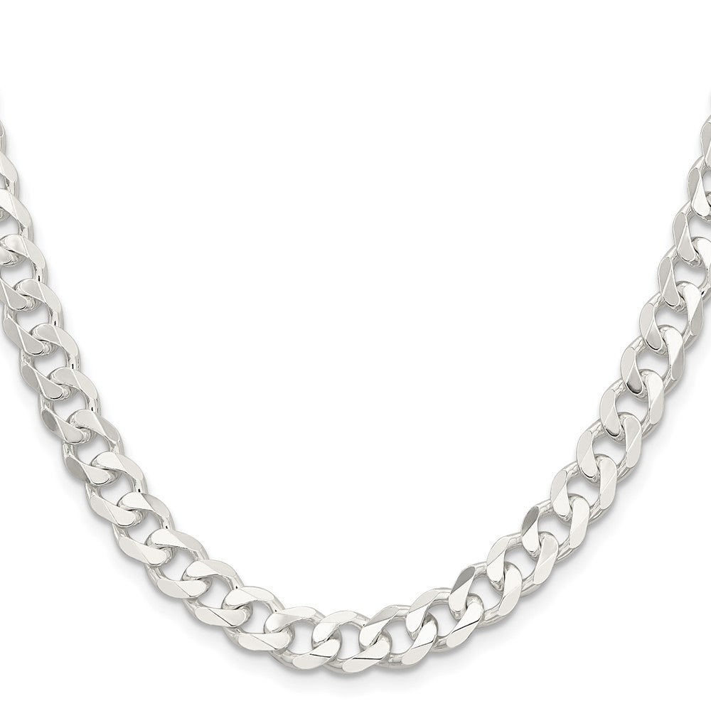 Sterling Silver 7.5mm Curb ChainQCB200