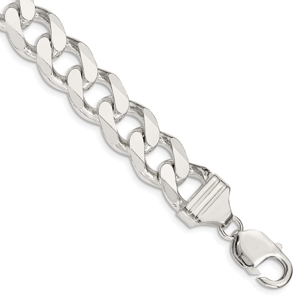 Sterling Silver 13mm Curb Chain QCB350-8