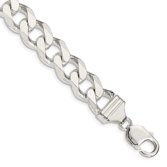 Sterling Silver 13mm Curb Chain QCB350-8