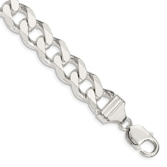 Sterling Silver 13mm Curb Chain QCB350-8