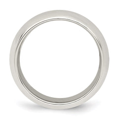 Sterling Silver 7mm Comfort Fit Size 13 Band