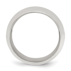 Sterling Silver 9mm Comfort Fit Size 10 Band