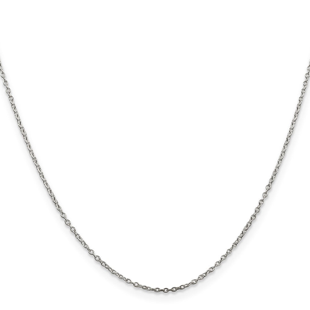 Sterling Silver 1mm Cable ChainQCL025