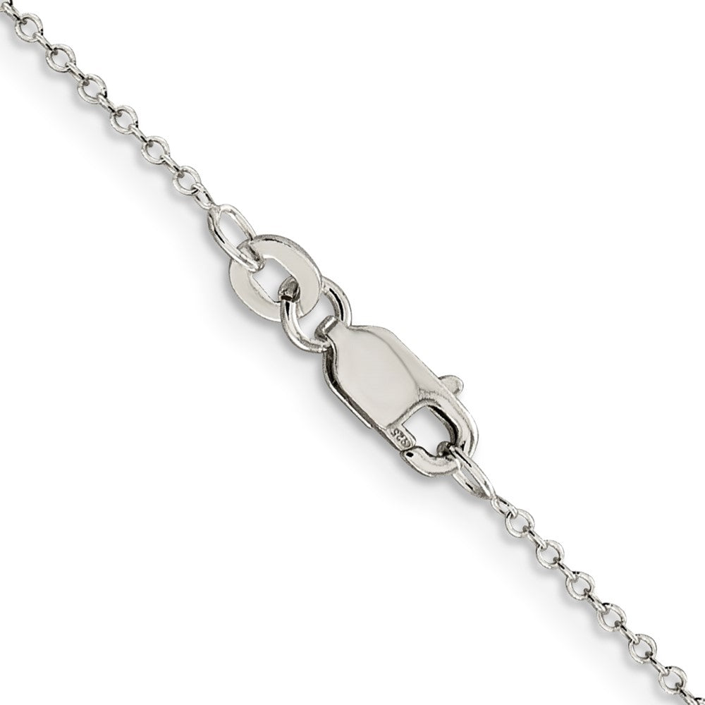 Sterling Silver 1mm Cable ChainQCL025