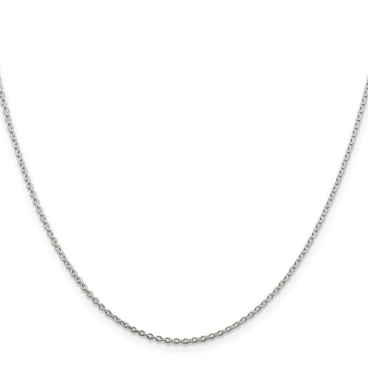 Sterling Silver 1.5mm Cable ChainQCL040