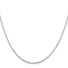 Sterling Silver 1.5mm Cable ChainQCL040