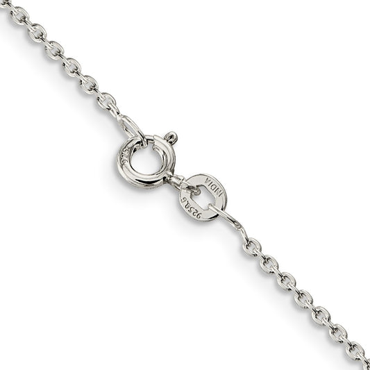 Sterling Silver 1.5mm Cable ChainQCL040