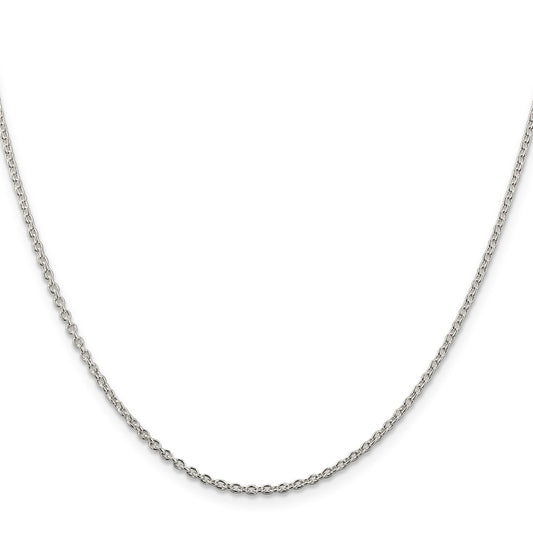 Sterling Silver 1.95mm Cable ChainQCL050