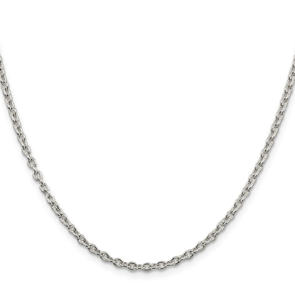 Sterling Silver 2.75mm Cable ChainQCL080
