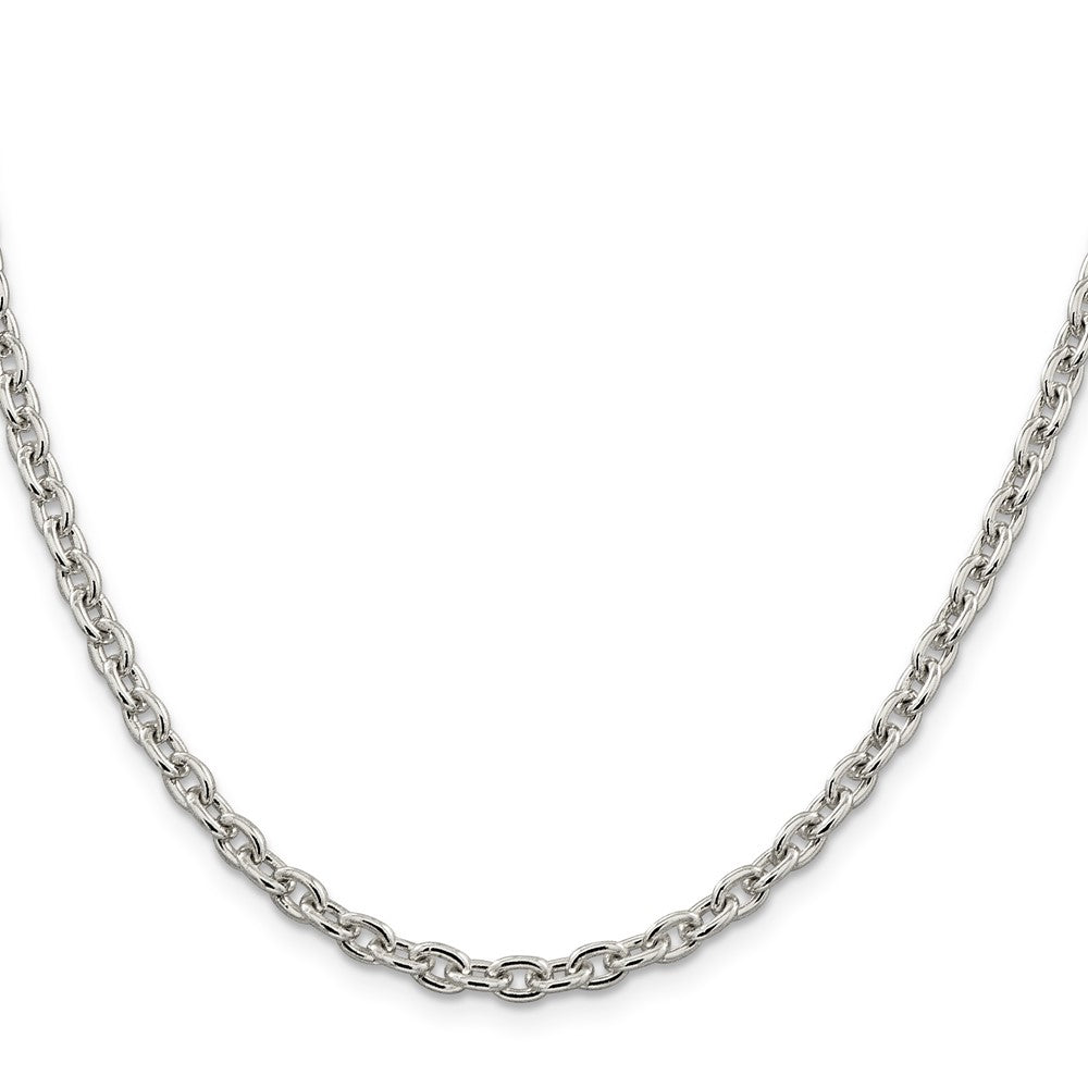 Sterling Silver 4.5mm Cable ChainQCL120