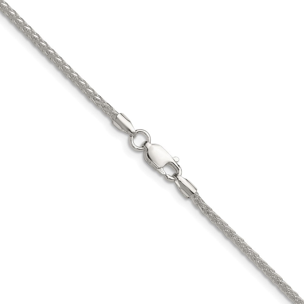 Sterling Silver 2.0mm 8 Sided D/C Double Spiga ChainQDDS045