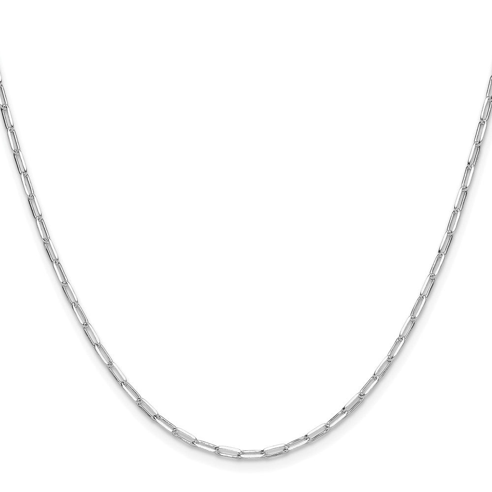 Sterling Silver Rhodium-plated 2.15mm D/C Forzantine ChainQDFC060R