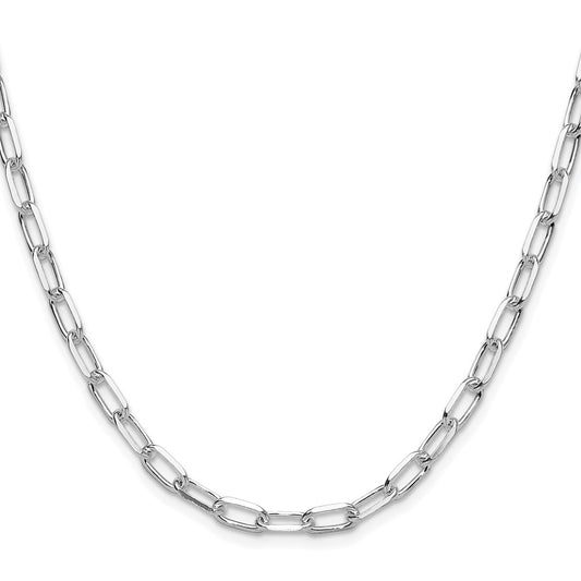 Sterling Silver Rhodium-plated 4.65mm D/C Forzantine ChainQDFC120R