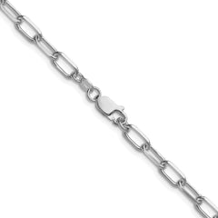 Sterling Silver Rhodium-plated 4.65mm D/C Forzantine ChainQDFC120R