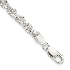 Sterling Silver 5mm Solid Rope Chain QDR100-8