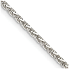 Sterling Silver 2mm Diamond-cut Spiga ChainQDS060