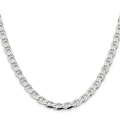 Sterling Silver 5.7mm D/C Flat Anchor Curb ChainQFAN150