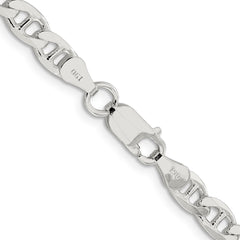 Sterling Silver 5.7mm D/C Flat Anchor Curb ChainQFAN150