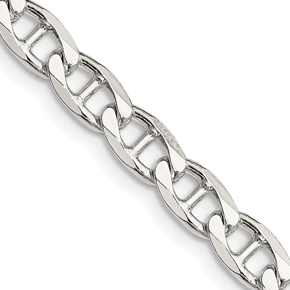Sterling Silver 5.7mm D/C Flat Anchor Curb ChainQFAN150