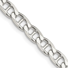 Sterling Silver 5.7mm D/C Flat Anchor Curb ChainQFAN150