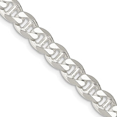 Sterling Silver 8.25mm D/C Flat Anchor Curb ChainQFAN220