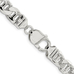Sterling Silver 9mm D/C Flat Anchor Curb ChainQFAN250
