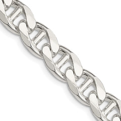 Sterling Silver 9mm D/C Flat Anchor Curb ChainQFAN250
