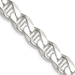 Sterling Silver 10.8mm D/C Flat Anchor Curb ChainQFAN300