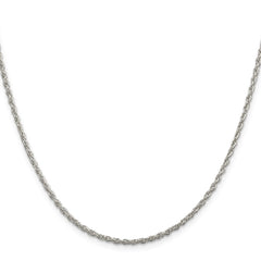 Sterling Silver 2mm Loose Rope ChainQFC100