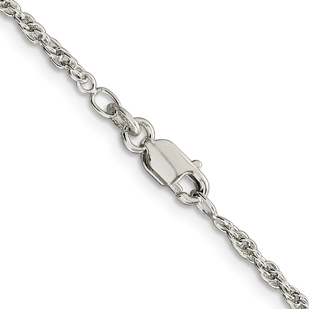 Sterling Silver 2mm Loose Rope ChainQFC100
