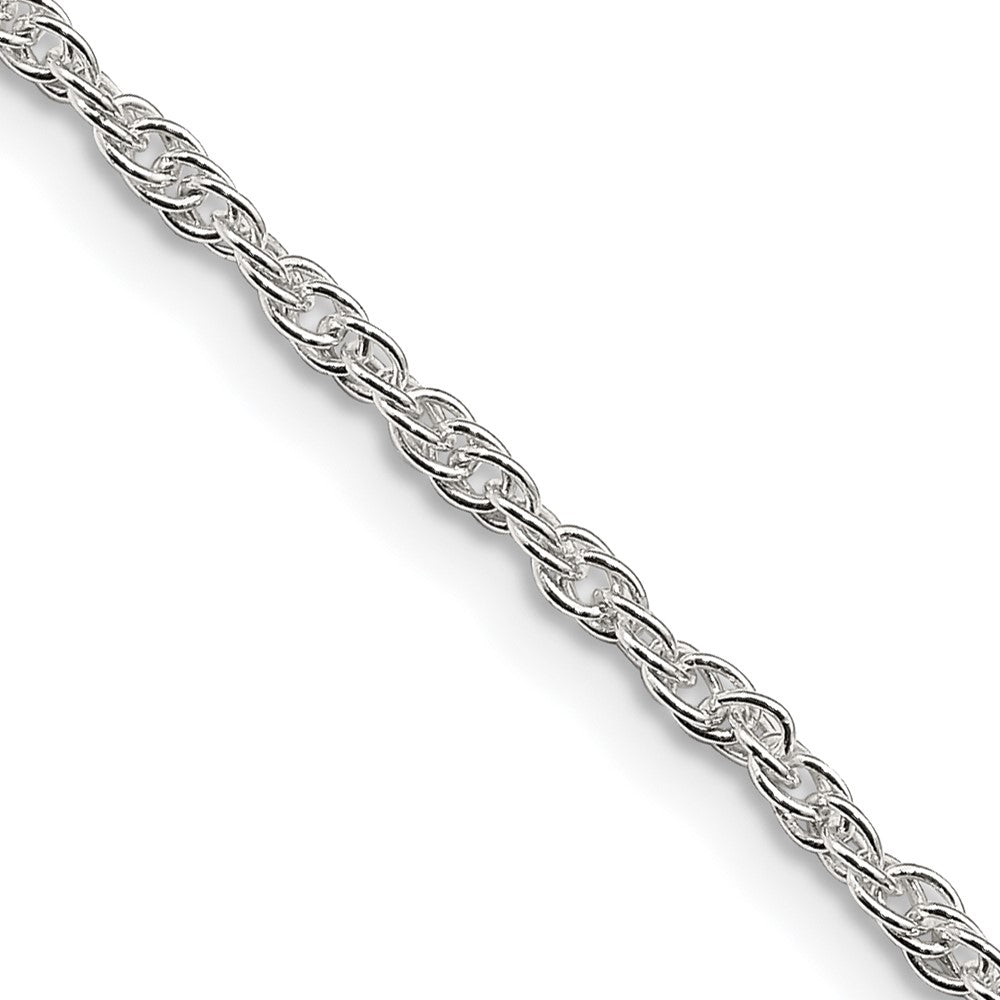 Sterling Silver 2mm Loose Rope ChainQFC100