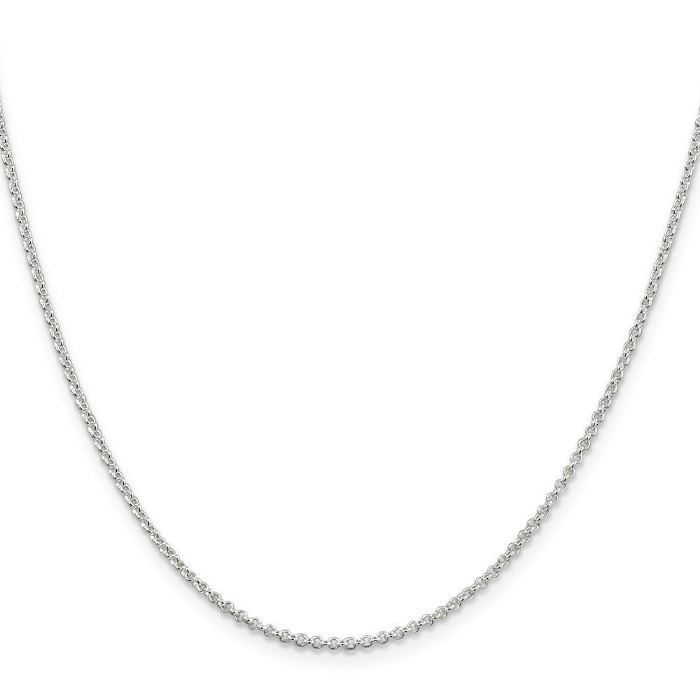 Sterling Silver 1.5mm Rolo ChainQFC103