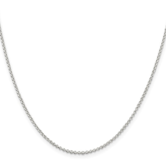 Sterling Silver 1.5mm Rolo ChainQFC103