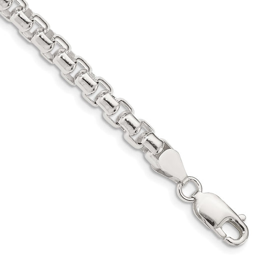 Sterling Silver 5.2mm Round Box Chain QFC127-8