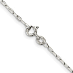 Sterling Silver Rhodium-plated 1.75mm Elongated Open Link ChainQFC155R