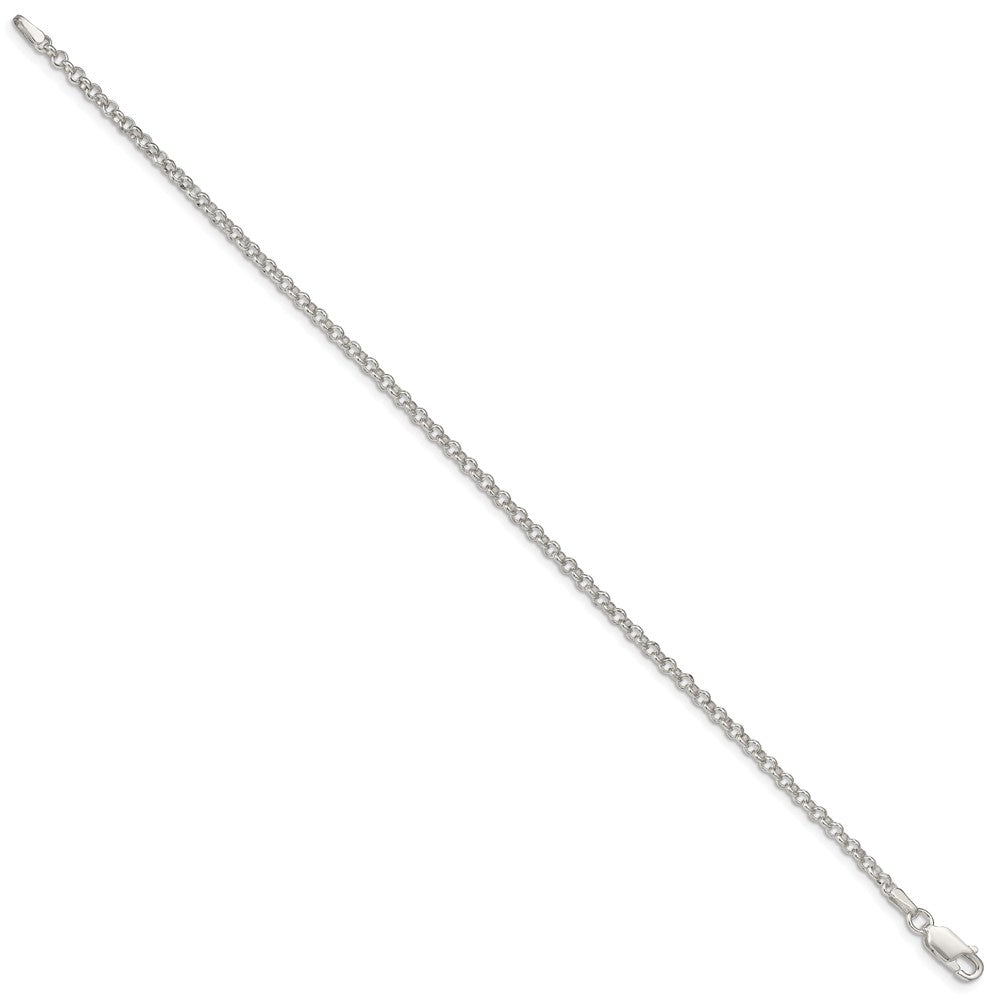 Sterling Silver 2.8mm Rolo Chain QFC2-8
