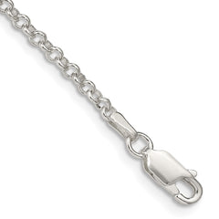 Sterling Silver 2.8mm Rolo Chain QFC2-8