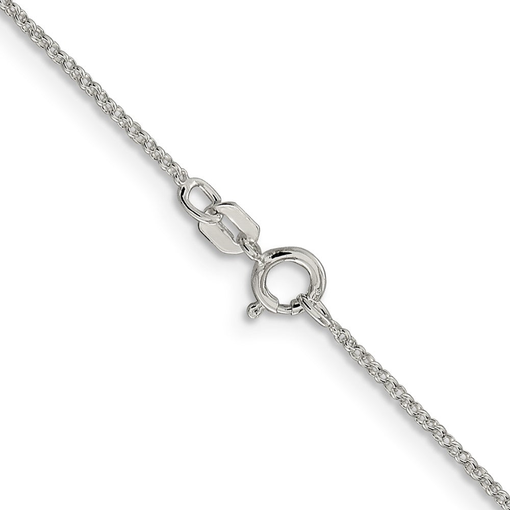Sterling Silver 1.1mm Rolo ChainQFC205