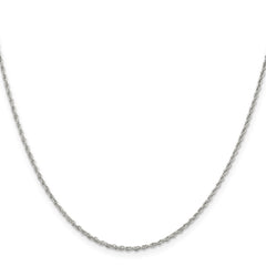 Sterling Silver 1.6mm Loose Rope ChainQFC207