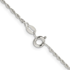 Sterling Silver 1.6mm Loose Rope ChainQFC207