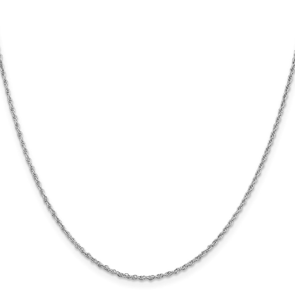 Sterling Silver Rhodium-plated 1.6mm Loose Rope ChainQFC207R