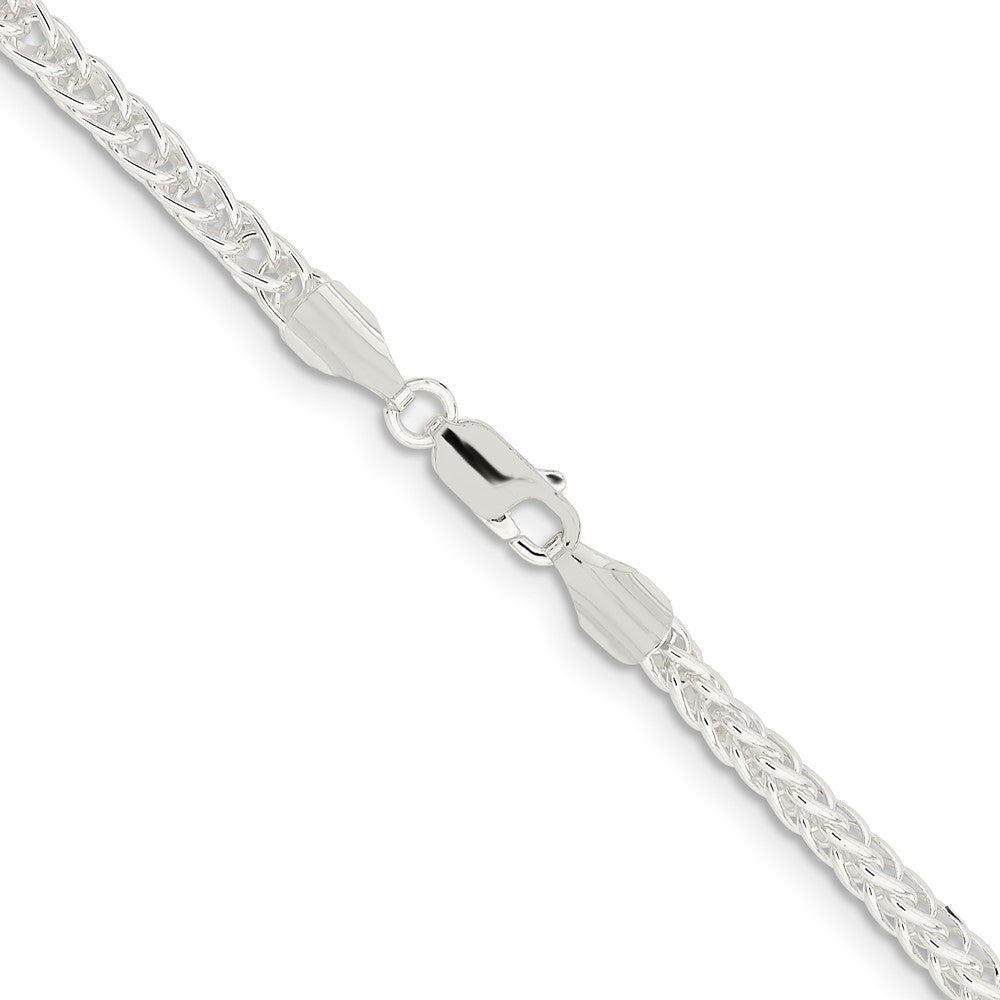 Sterling Silver 3mm Square Spiga ChainQFC32