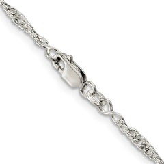 Sterling Silver 2.5mm Loose Rope ChainQFC45