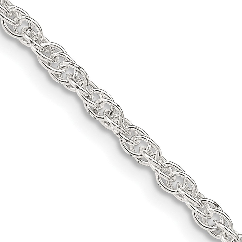Sterling Silver 2.5mm Loose Rope ChainQFC45