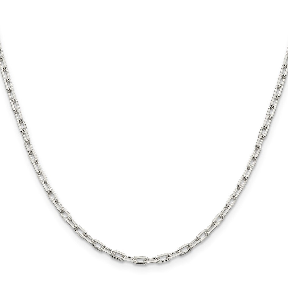 Sterling Silver 2.75mm Elongated Open Link ChainQFC52