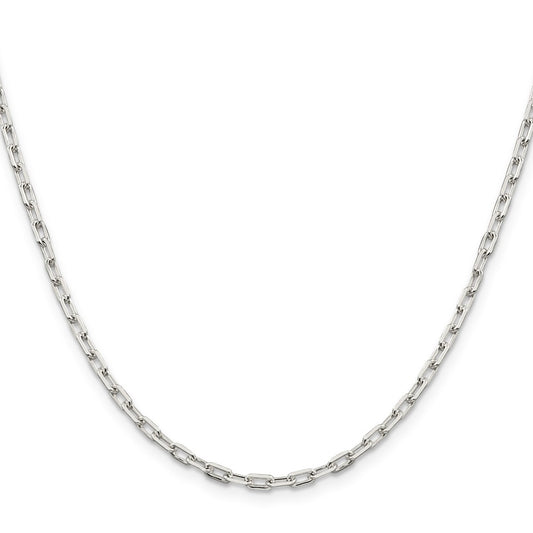 Sterling Silver 2.75mm Elongated Open Link ChainQFC52
