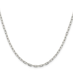 Sterling Silver 2.75mm Elongated Open Link ChainQFC52